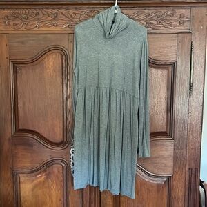 Knit Turtleneck Dress